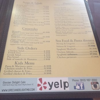 Brother's Grill - Yelp! - Greek Near Me - Myrtle Beach, South Carolina