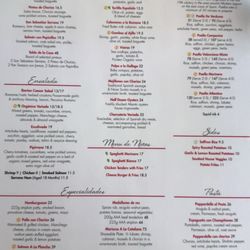 Main menu