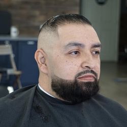 Bridge City Barbers - High-Bald Fade with Sculpted Beard desired to your needs.