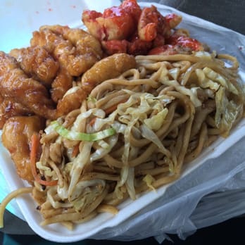 Evergreen Panda - 3 item combo w chow mein, orange chicken (+$1), sweet n sour pork. Total = $7.39 - Chinese Near Me - San Jose, California Evergreen Panda - 3 item combo w chow mein, orange chicken (+$1), sweet n sour pork. Total = $7.39 - Chinese Near Me - San Jose, California
