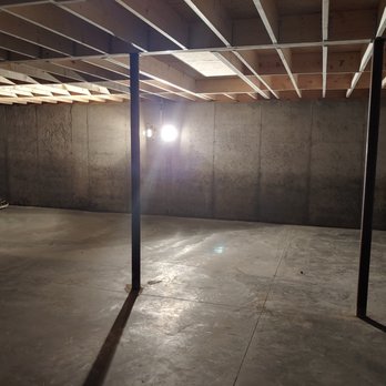 Wiggin concrete floors - an unfinished basement with exposed ceilings - Flooring Near Me Wiggin concrete floors - an unfinished basement with exposed ceilings - Flooring Near Me