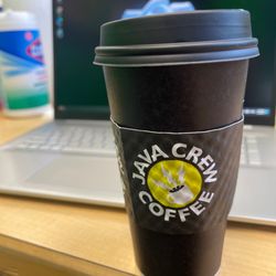 Java Crew Coffee House - Quick friendly service with a smile. Taste great and really helped me get my too early of a day going! Will be back again!