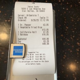 Our order Our order