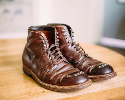 はなばな Alden cordovan San Francisco はなばな Alden cordovan San Francisco Shell Cordovan Shoes – The