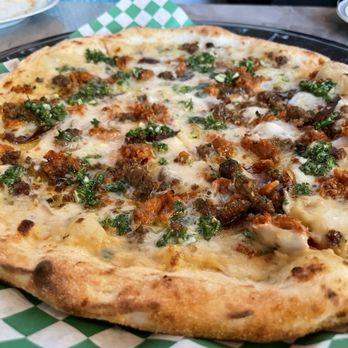 Mangiafoglie - "Meat" Lovers Pizza - Pizza Near Me - Long Beach, California