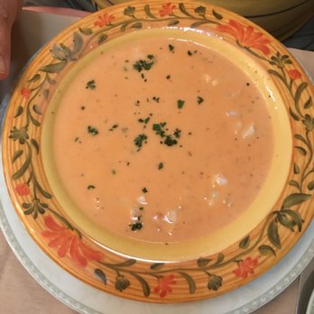 4 Seasons Mediterranean Restaurant - Lobster Bisque Soup is amazing! - Wine Bars Near Me - Wharton, New Jersey
