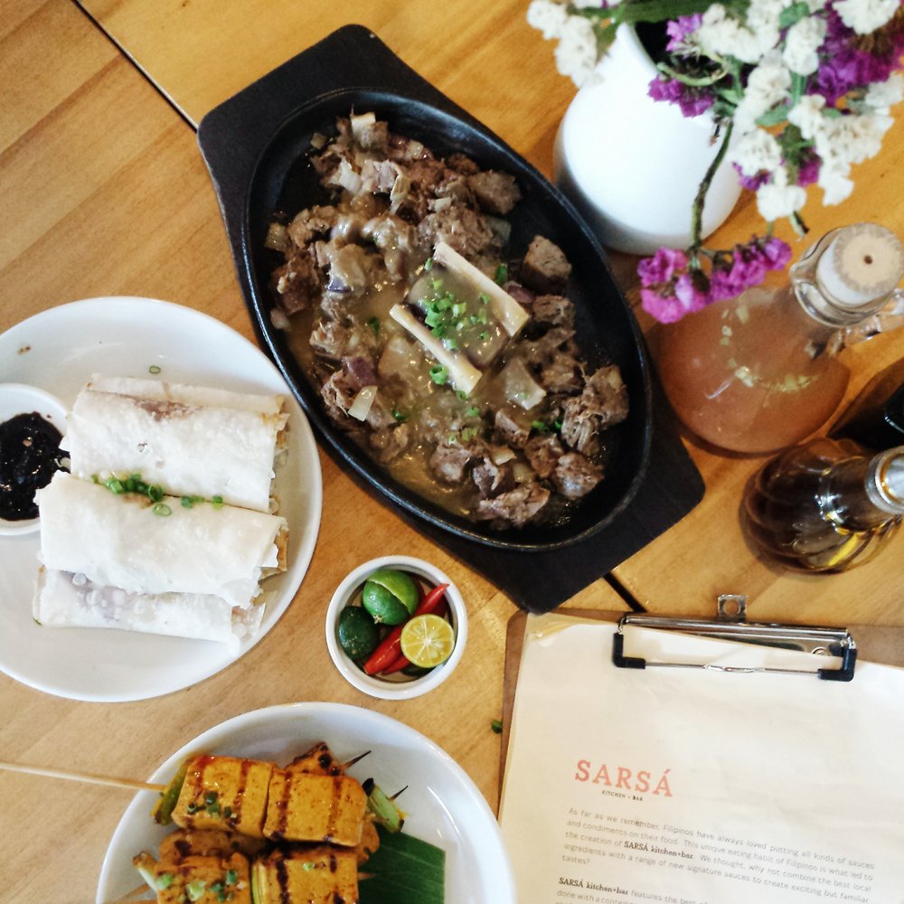 Sizzling Kansi, Pritchon Pancake, and Tofu Inasal