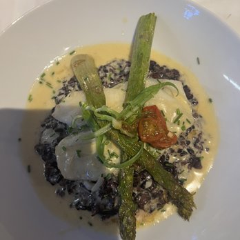 Frog - Fish with black risotto - French Near Me - Nice, 06