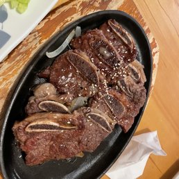 a steak in a skillet a steak in a skillet