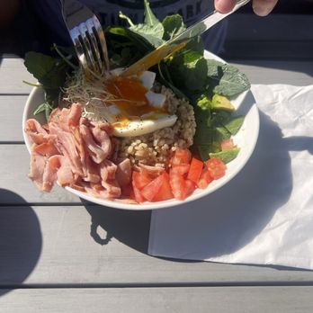 Aroma Di Roma - Protein Early Bird Bowl - Coffee & Tea Near Me - Long Beach, California Aroma Di Roma - Protein Early Bird Bowl - Coffee & Tea Near Me - Long Beach, California