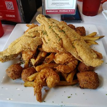 Shell Shack - "The Boss" Platter was the bomb!! - Seafood Near Me - Plano, Texas