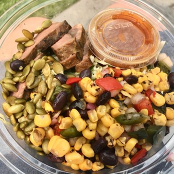 Amazon Go - Southwestern Steak & Roasted Corn Salad ($6.99) - Convenience Stores Near Me - Seattle, Washington Amazon Go - Southwestern Steak & Roasted Corn Salad ($6.99) - Convenience Stores Near Me - Seattle, Washington