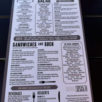 Social on Main - Menu lunch - Breakfast & Brunch Near Me - Blowing Rock, North Carolina Social on Main - Menu lunch - Breakfast & Brunch Near Me - Blowing Rock, North Carolina