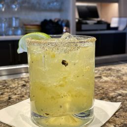 Cheers to Green Chili Margaritas!