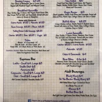 Doug's Diner - Greeley - Extra Menu - Diners Near Me - Greeley, Colorado