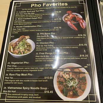 VPho - Menu - Vietnamese Near Me - Campbell, California