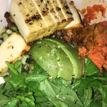 Flower Child - Mother Earth Bowl -$11, plus an additional $4 for tofu - Salad Near Me - Del Mar, California Flower Child - Mother Earth Bowl -$11, plus an additional $4 for tofu - Salad Near Me - Del Mar, California