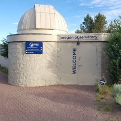 Oregon Observatory - Fuller picture of the facilities taken after hours.