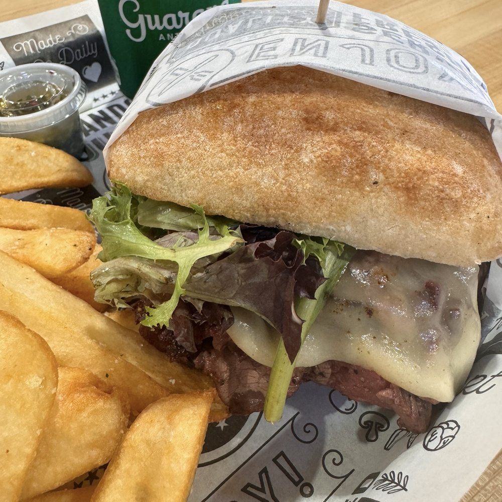 Doctor Kustom - Picanha sandwich with steak fries and Guarana. - Brazilian Near Me - Tulsa, Oklahoma