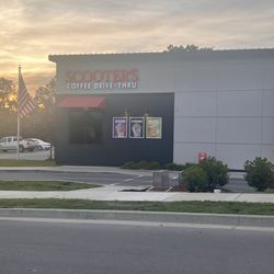 Scooter's Coffee - Outside Scooters drive thru