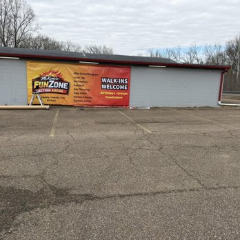 McKenzie FunZone Action Arena - Exterior of Building - Axe Throwing Near Me - McKenzie, Tennessee McKenzie FunZone Action Arena - Exterior of Building - Axe Throwing Near Me - McKenzie, Tennessee