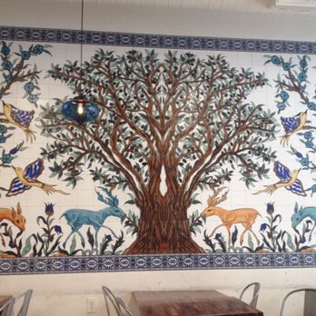 Oasis Grill - The pretty mosaic - Mediterranean Near Me - San Francisco, California Oasis Grill - The pretty mosaic - Mediterranean Near Me - San Francisco, California