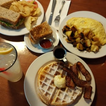 Matt's Big Breakfast - Mmmmm waffle, omelette, and tuna sandwich! - Breakfast & Brunch Near Me - Phoenix, Arizona