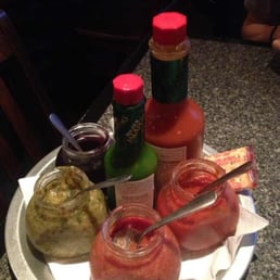 Many sauces