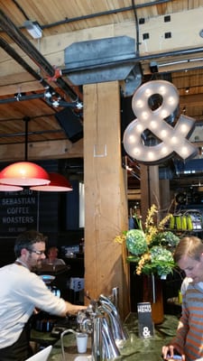 Phil & Sebastian Coffee Roasters - Simmons Building Cafe by null