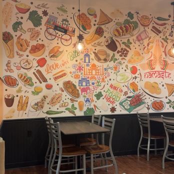 Elite Experience @ Tikka 'N' Wrapz - Very cool mural - Yelp Events Near Me - Pittsburgh, Pennsylvania