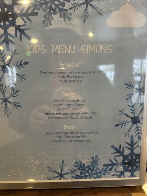 Menu photo 1 Simon's Restaurant Midway, UT