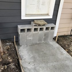 Rockin' L Construction - Base to sandstone steps