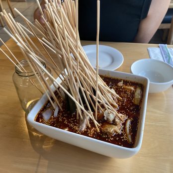 Chengdu Taste - Skewered Chicken with mixed veggies - Szechuan Near Me - Honolulu, Hawaii
