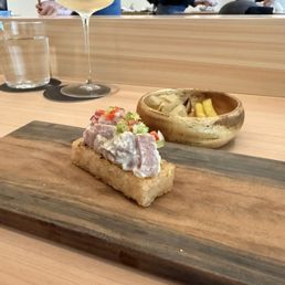 Pickle Plate and Tuna Crispy Rice Pickle Plate and Tuna Crispy Rice