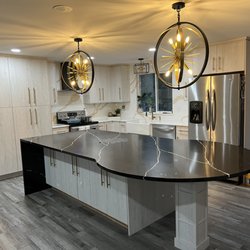 Krafter's Land Cabinetry - Flat panel style new Kitchen just get done!