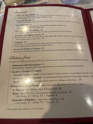 Menu photo 3 Enrigo Italian Bistro Cary, NC Menu photo 3 Enrigo Italian Bistro Cary, NC