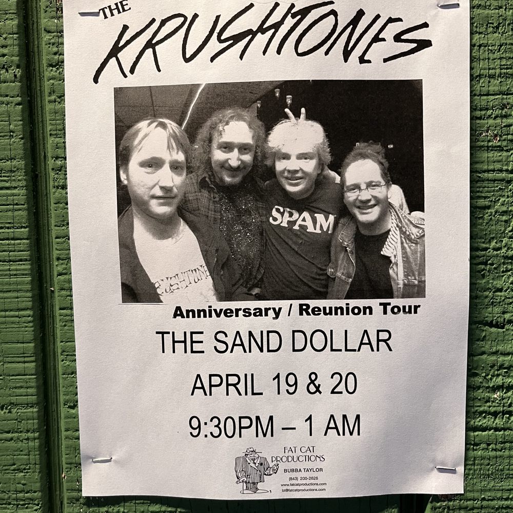 The Washout - The Krushtones live. - American Near Me - Folly Beach, South Carolina The Washout - The Krushtones live. - American Near Me - Folly Beach, South Carolina