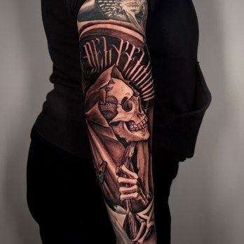 Archer Avenue Tattoo - Tattoo by @Obet - Tattoo Near Me - Chicago, Illinois Archer Avenue Tattoo - Tattoo by @Obet - Tattoo Near Me - Chicago, Illinois