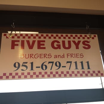 Five Guys - This may not be a good thing, but omg being bad never tasted so good! - Burgers Near Me - Menifee, California Five Guys - This may not be a good thing, but omg being bad never tasted so good! - Burgers Near Me - Menifee, California