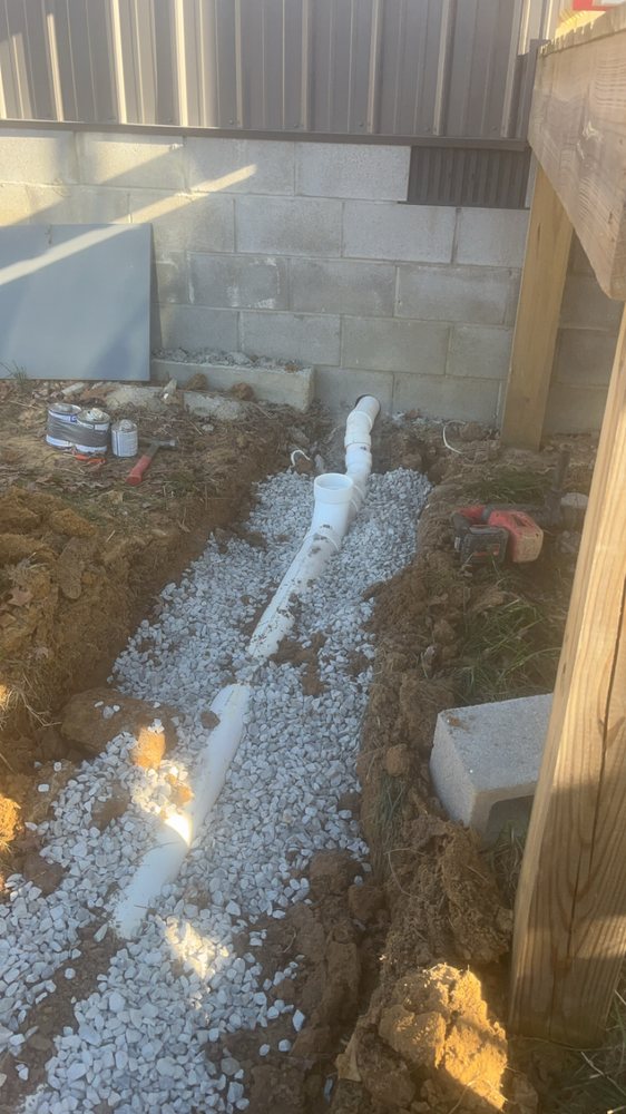 Slide of Wells plumbing