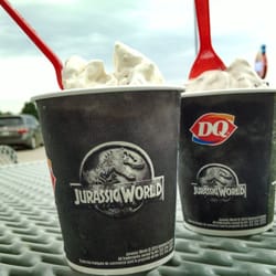 Dairy Queen Store - Jurassic Smash Blizzard and Pecan Turtle Blizzard