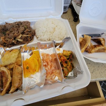 Korean Garden - a takeout box with rice, meat, and vegetables - Korean Near Me - Colorado Springs, Colorado Korean Garden - a takeout box with rice, meat, and vegetables - Korean Near Me - Colorado Springs, Colorado