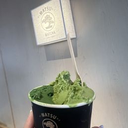 Level 5 and Jasmine Matcha Gelato