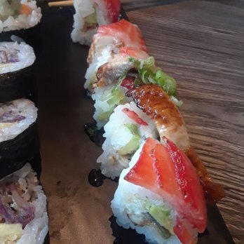 Sushi R91 - Their strawberries and cream was incredible! - Japanese Near Me - Riverside, California Sushi R91 - Their strawberries and cream was incredible! - Japanese Near Me - Riverside, California