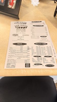 Menu photo 2 Fair Haven Pizza House & Subs Fair Haven, VT