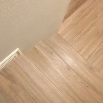 Quality Flooring - Detail on the stairs - Flooring Near Me - Rancho Cucamonga, California