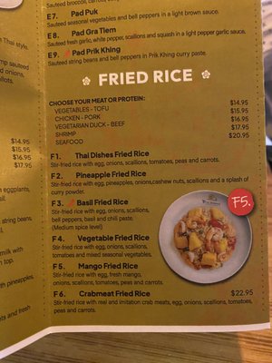 Menu photo 7 Thai Dishes Marlton, NJ