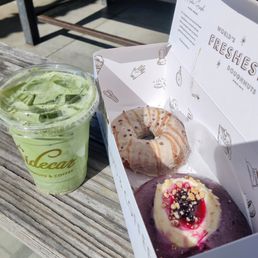 blueberry champagne, love and salt, strawberry matcha blueberry champagne, love and salt, strawberry matcha