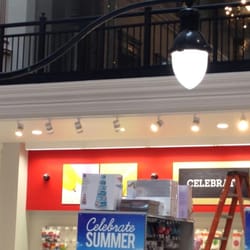 Great Lights Electric - Added some new track lighting in an atrium in a retail store.
