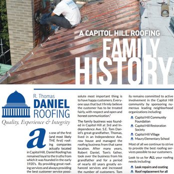R. Thomas Daniel Roofing - Roofing Near Me - Washington, DC, District of Columbia R. Thomas Daniel Roofing - Roofing Near Me - Washington, DC, District of Columbia